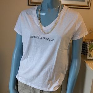 5x$25! NWT Zara No One Is Perfect Tee